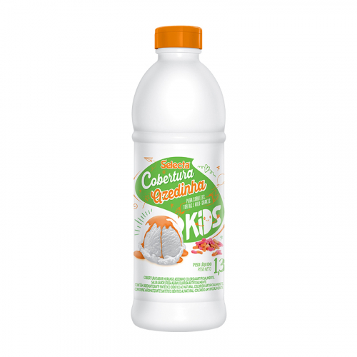 COBERTURA PARA TAÇA 1,3 KG KIDS MORANGO AZEDINHA