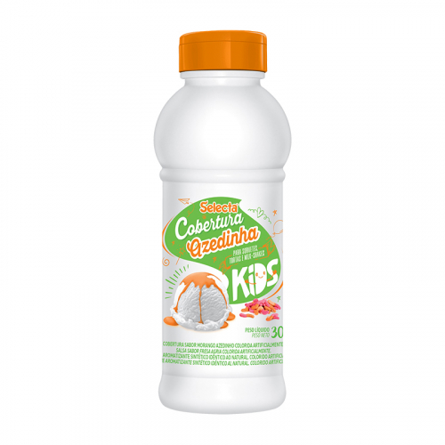 COBERTURA PARA TAÇA 300 GR KIDS MORANGO AZEDINHA