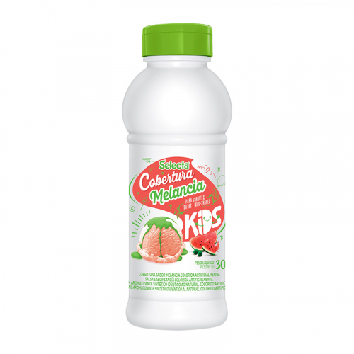 COBERTURA PARA TAÇA 300 GR KIDS MELANCIA AZEDINHA