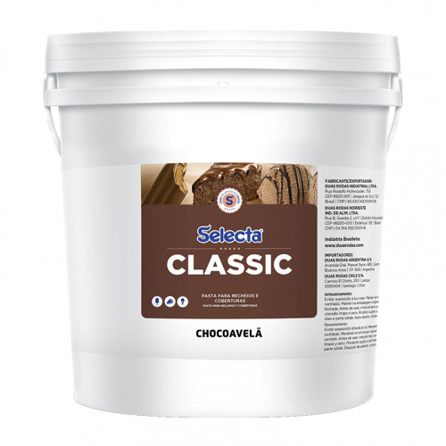 SELECTA CLASSIC RECHEIO CHOCOAVELÃ 4 KG