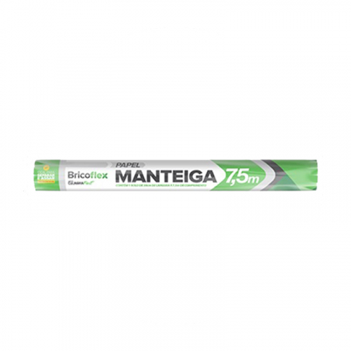 ROLO DE PAPEL MANTEIGA BRICOFLEX 7,5 MT