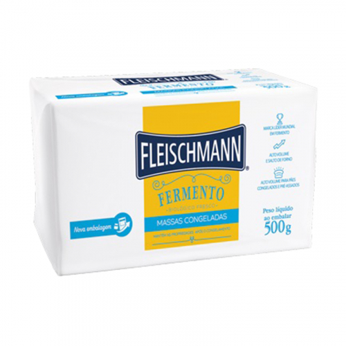 FERMENTO FRESCO CONGELADO FLEISCHMANN 500G