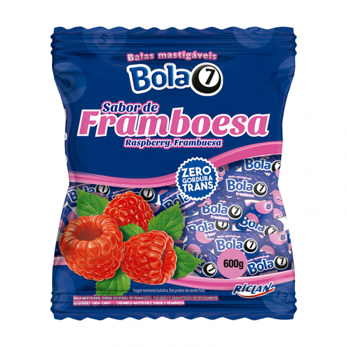 BALA MACIA BOLA 7 FRAMBOESA 600 GR