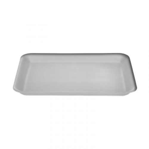 BANDEJA ISOPOR BR 03 RASA BRANCA 400 UNIDADE