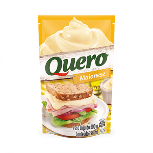 MAIONESE QUERO POUCH 24/200 GR