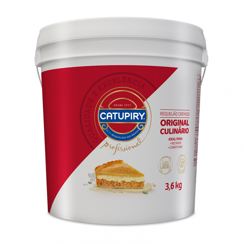 REQUEIJÃO CREMOSO CATUPIRY BALDE 3,6 KG