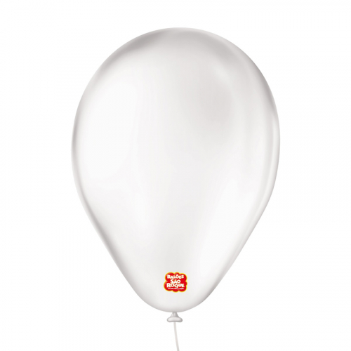 BALÃO LISO SÃO ROQUE 6,5 TRANSPAR 50 UNIDADE