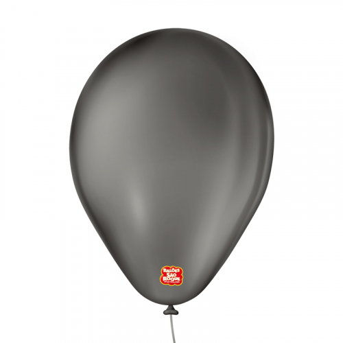 BALÃO LISO SÃO ROQUE 6,5 PRETO 50 UNIDADE
