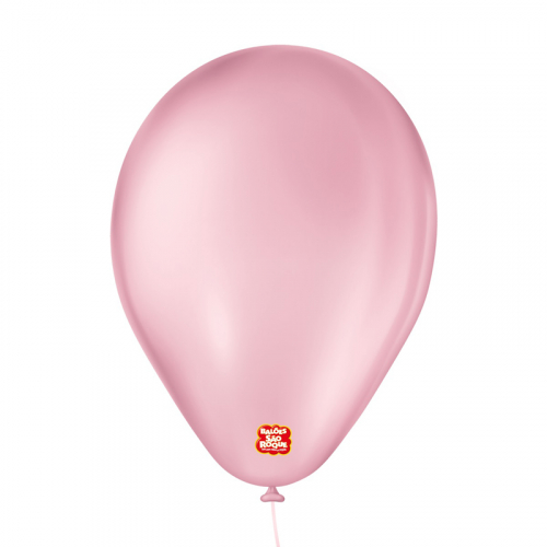 BALÃO LISO SÃO ROQUE 6,5 ROSA CLARO 50UNIDADE