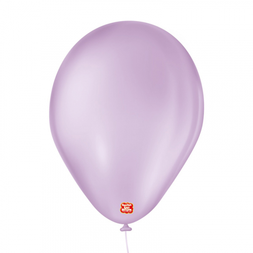 BALÃO LISO SÃO ROQUE 7 LILAS BABY 50 UNIDADE