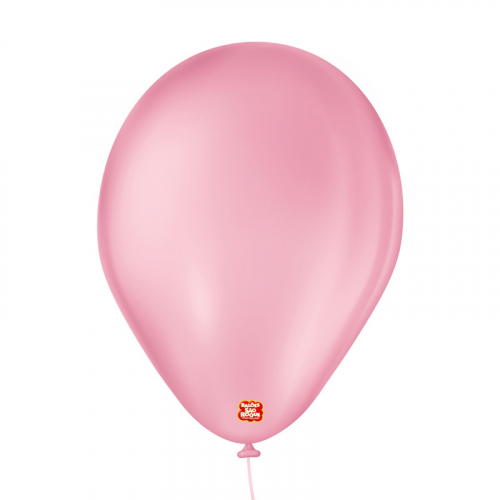 BALÃO LISO SÃO ROQUE 7 ROSA TUTTI 50 UNIDADE