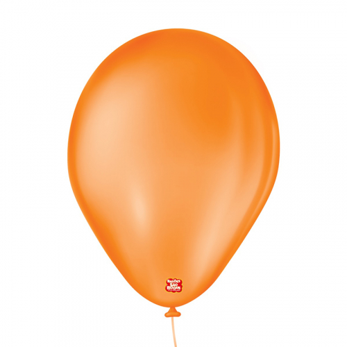 BALÃO LISO SÃO ROQUE 7 LARANJA MANDARIM 50 UNIDADE