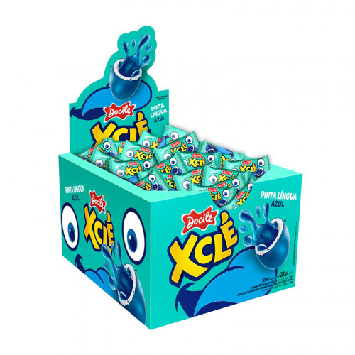CHICLETE XCLÉ PINTA LINGUA DOCILE 40/5GR
