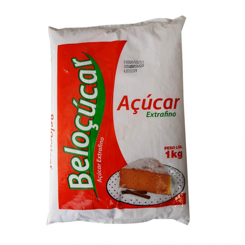 AÇÚCAR EXTRAFINO BELOÇÚCAR 10/1 KG