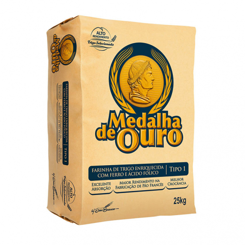 FARINHA TRIGO ESPECIAL MEDALHA DE OURO 25 KG