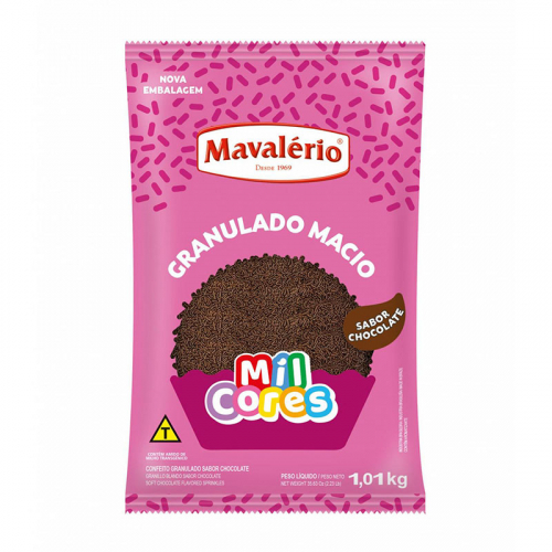 Granulado Macio Escuro Mavalério 1,01kg