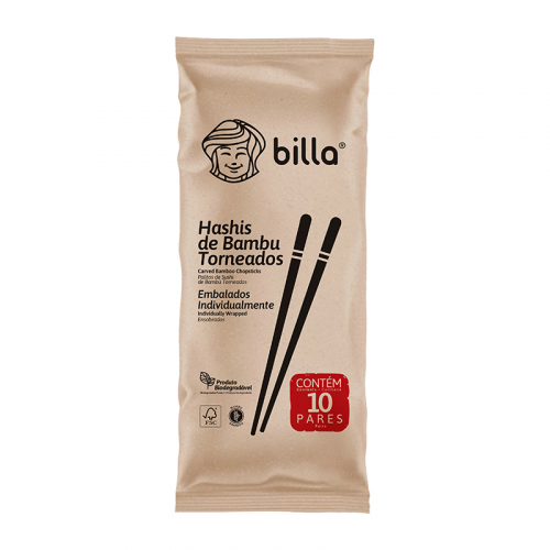 SACHÊ PALITO HASHI BAMBU 10 UNIDADE