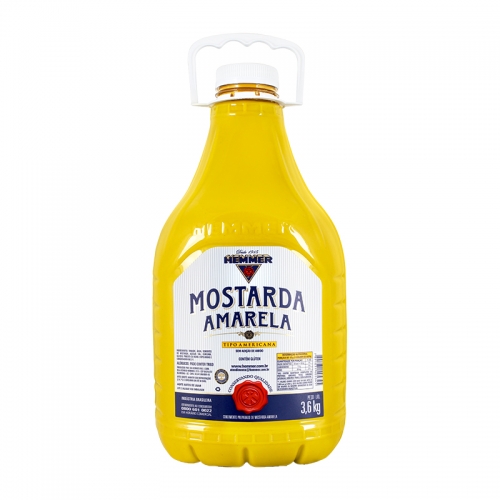 MOSTARDA HEMMER GALÃO 3,6 KG
