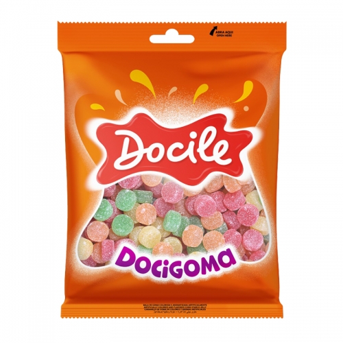 BALA DOCIGOMA MIX DOCE CÍTRICO DOCILE 600GR