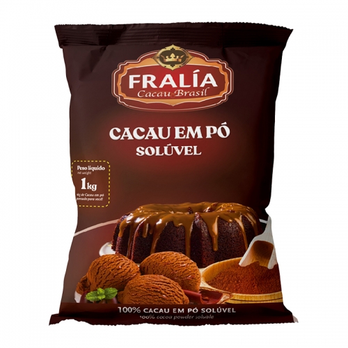 CACAU EM PÓ ALCALINO FRALIA 1 KG