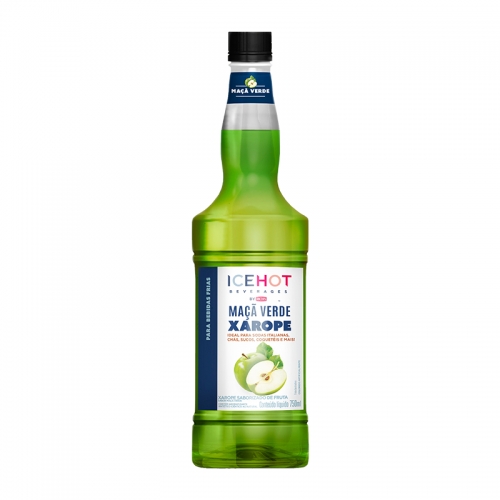 XAROPE ICE HOT MAÇÃ VERDE RICHS 750 ML
