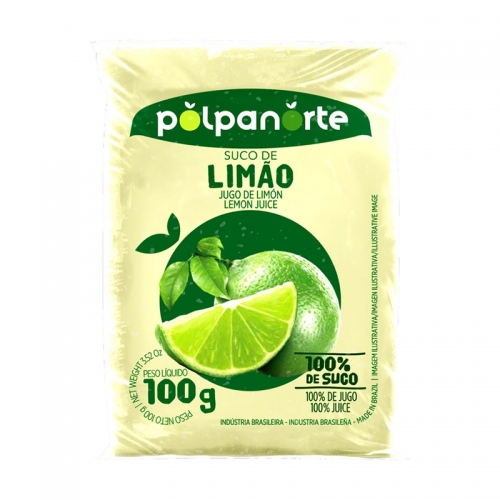 POLPA CONGELADA NORTE LIMÃO 10/100 GR