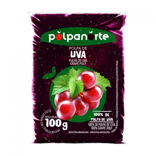 POLPA CONGELADA NORTE UVA 10/100 GR