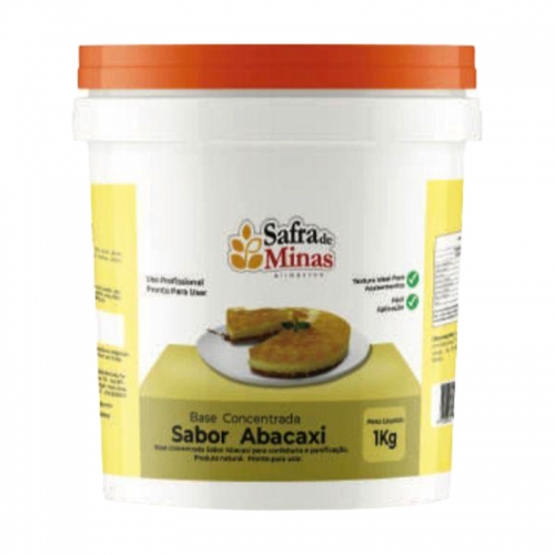 BASE CONCENTRADA ABACAXI SAFRA MINAS 1KG