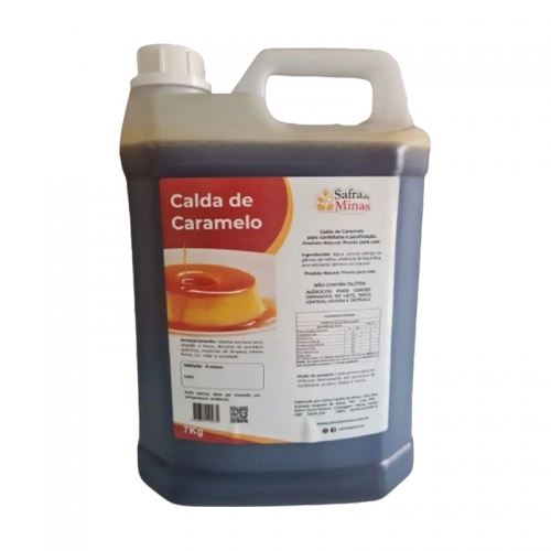 CALDA PARA PUDIM SAFRA MINAS 7 KG