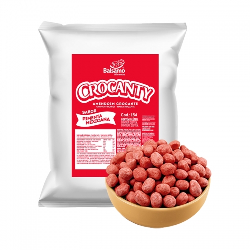 AMENDOIM CROCANTY PIMENTA MEXICANA 10 KG