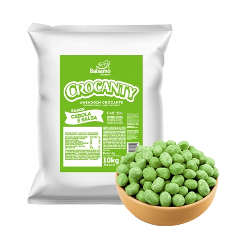 AMENDOIM CROCANTY SALSA/CEBOLA 10 KG