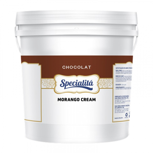  COBERTURA E RECHEIO MORANGO CREAM 4 KG