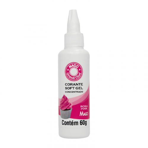 CORANTE SOFTGEL MAGO ROSA PINK 60 GR