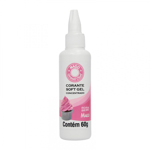 CORANTE SOFTGEL MAGO ROSA BEBE 60 GR