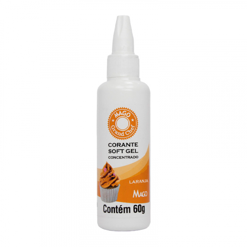 CORANTE SOFTGEL MAGO LARANJA 60 GR
