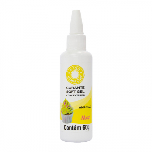 CORANTE SOFTGEL MAGO AMARELO 60 GR