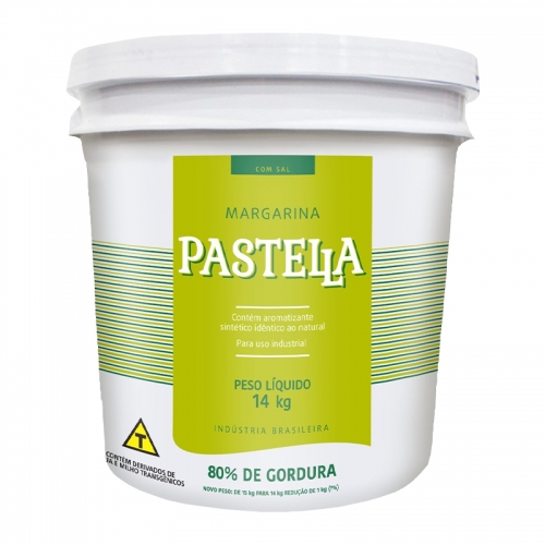 MARGARINA PASTELLA 80% GORD BALDE 14 KG