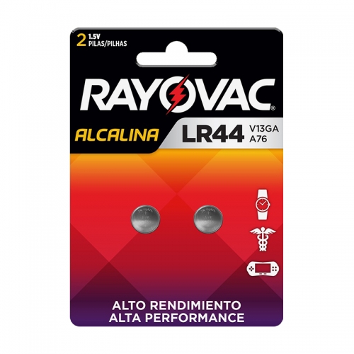 PILHA ELÉTRICA RAYOVAC V13GA 2 UND