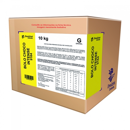 BOLO CREMOSO CHOCOLATE INTENSE EMULZ 10 KG 9164