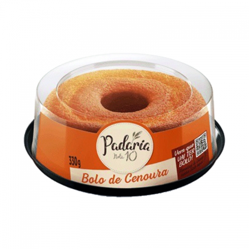 BOLO PRONTO CENOURA PADARIA 10/330 GR