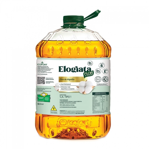 ÓLEO DE ALGODÃO ELOGIATA PET 4/5,1 LITRO 