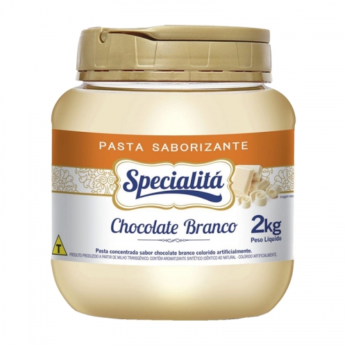 PASTA CONCENTRADA SELECTA CHOC BRANCO 2 KG
