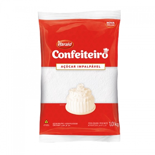 Açúcar de Confeiteiro Harald 1Kg