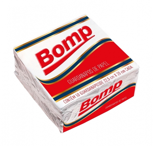 GUARDANAPO MESA BOMP 20/22,5 CM 50 UND