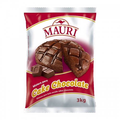 MISTURA CAKE CHOCOLATE MAURI 3 KG