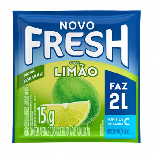 REFRESCO FRESH LIMÃO 15/15 GR