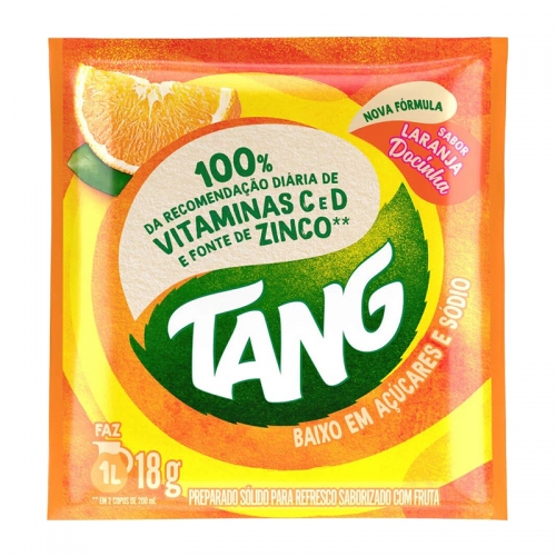 REFRESCO TANG LARANJA DOCINHA 18/18 GR