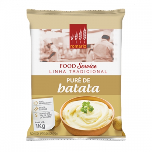 PURÊ DE BATATA ROMARIZ 1 KG