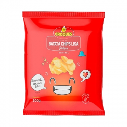 BATATA LISA ORIGINAL CROQUES 8/200 GR