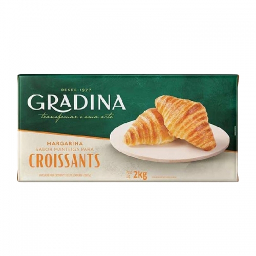 MARGARINA GRADINA CROISSANT BLOCO 2 KG
